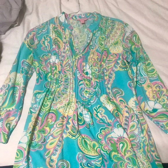 Lilly Pulitzer shirt tunic style - Picture 1 of 3